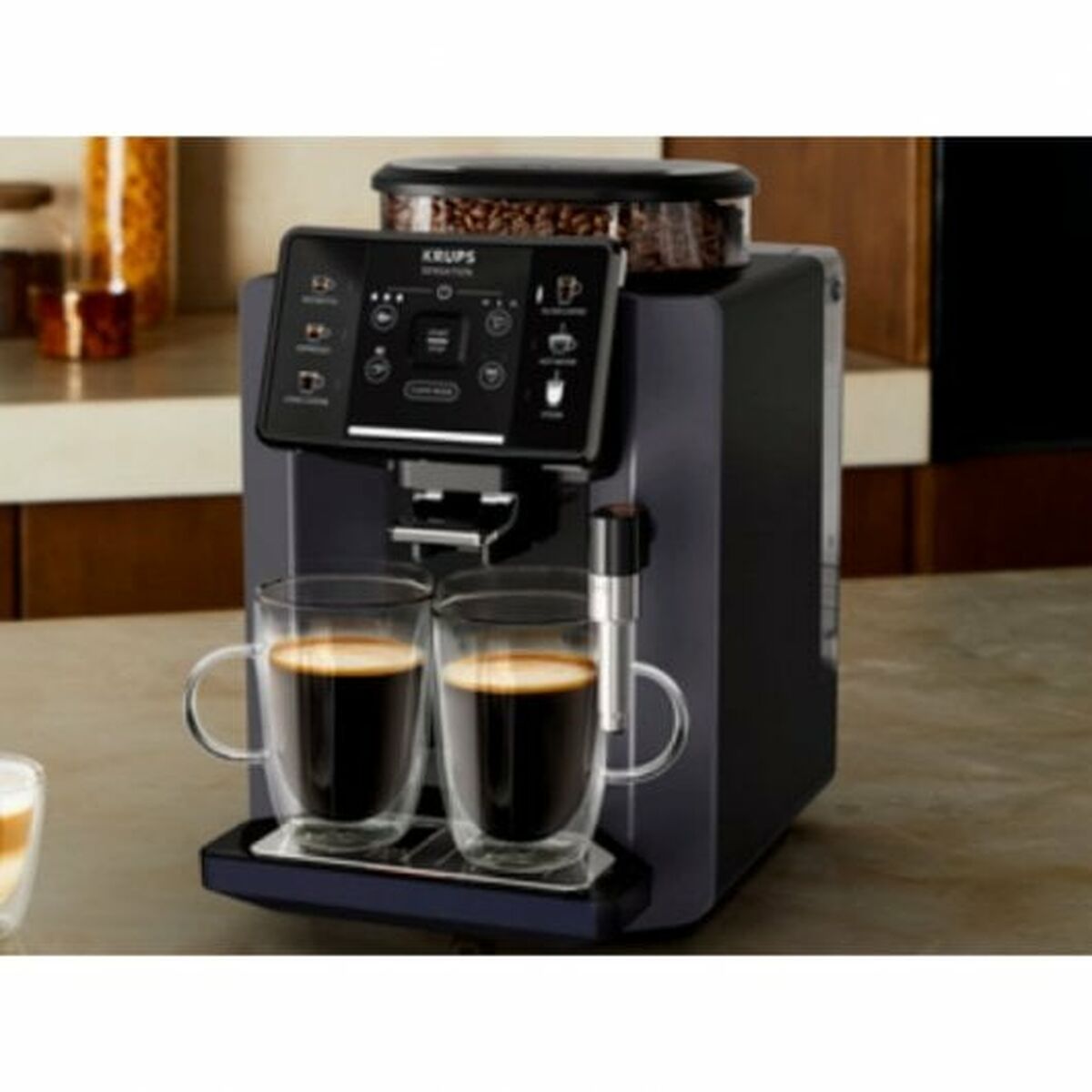 Superautomatische Kaffeemaschine Krups Sensation C50 15 bar Schwarz 1450 W - CA International 