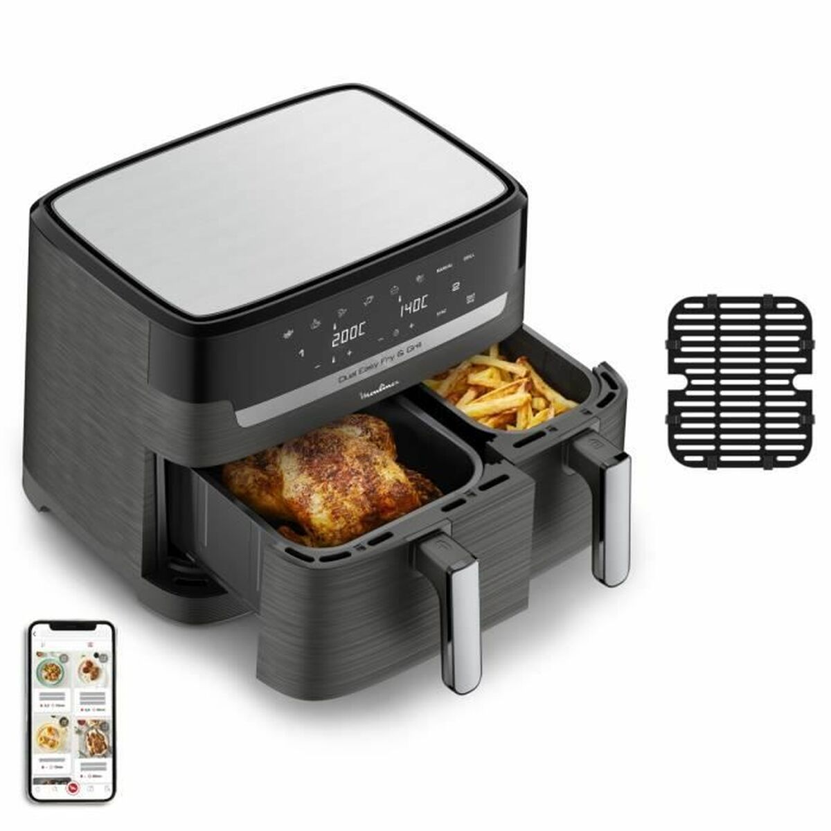 Air Fryer Moulinex 2450 W 8,3 L - CA International   #