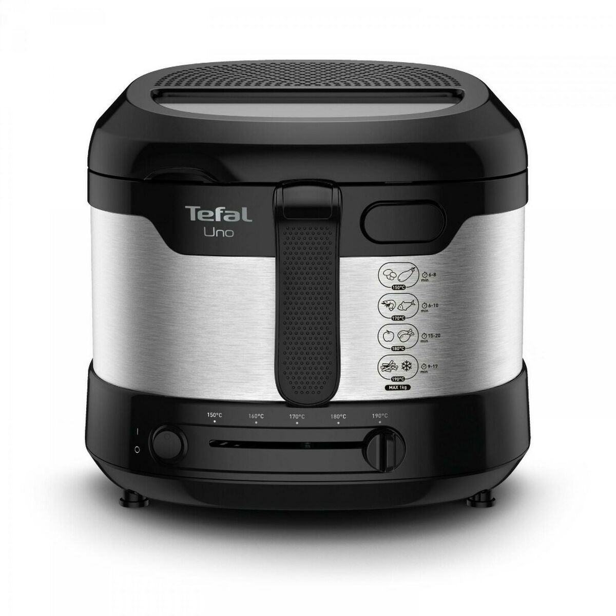 No-Oil Fryer Tefal FF215D Black 1600 W - CA International   #