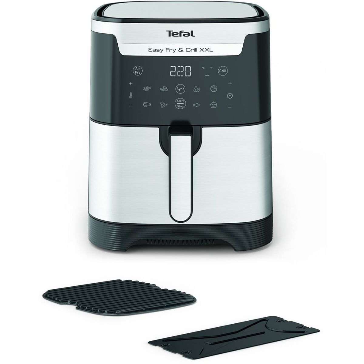 Air Fryer Tefal EY801D15 1650 W 6,5 L Black Steel - CA International  