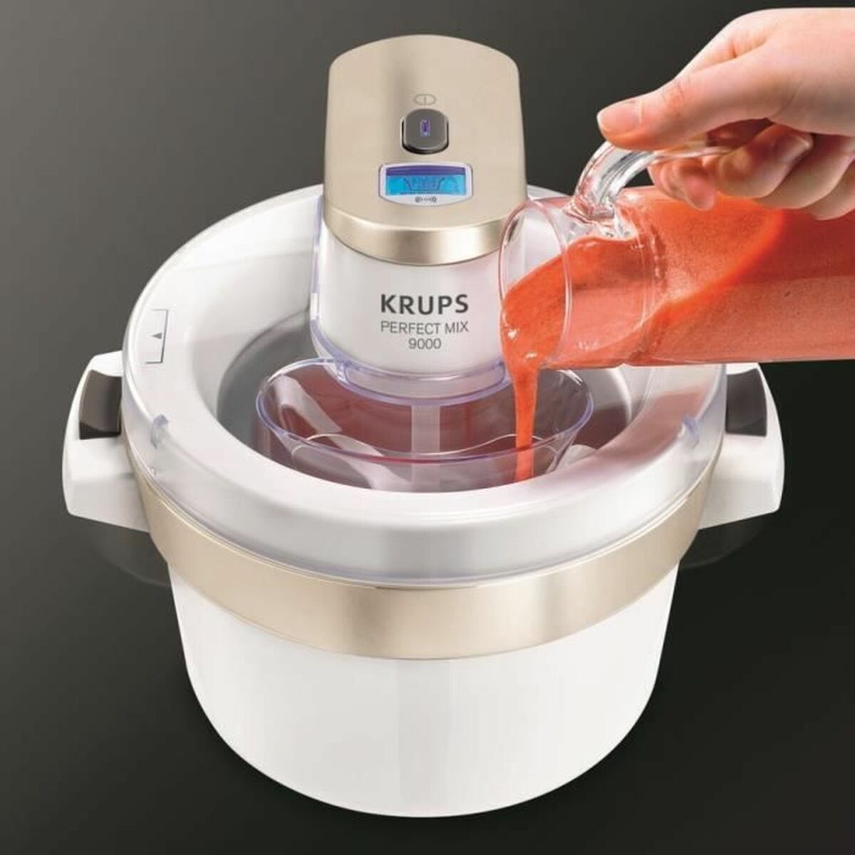 Eismaschine Krups Perfect Mix 9000 Weiß Kunststoff - CA International  