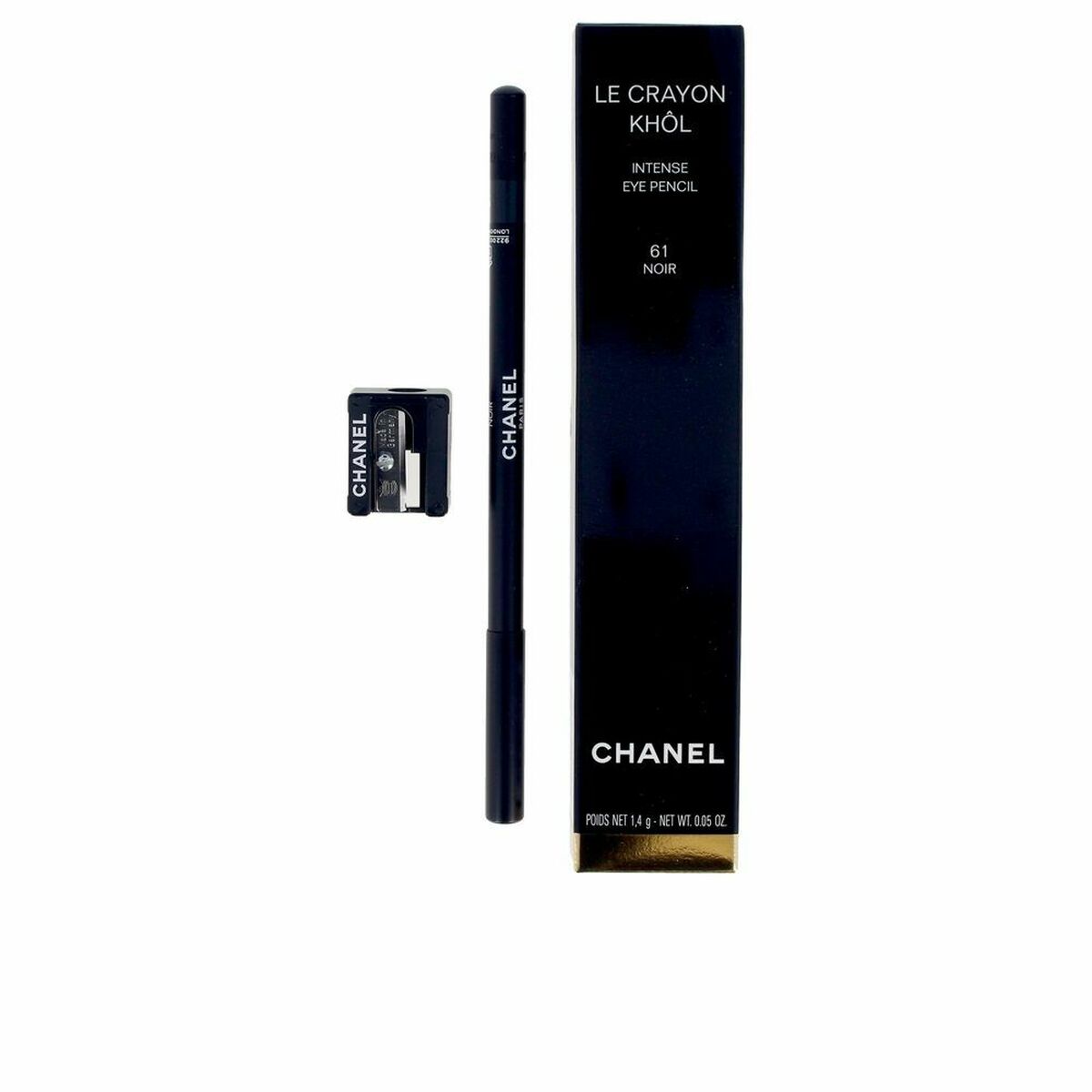 Eye Pencil Chanel Le Crayon Khôl Noir-61 (1 Unit) (1,4 g) - CA International   #