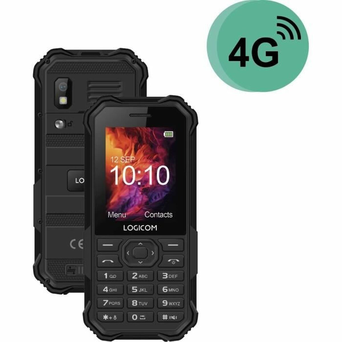 Mobile phone Logicom XTREM 40 Black 2.4"-CA International