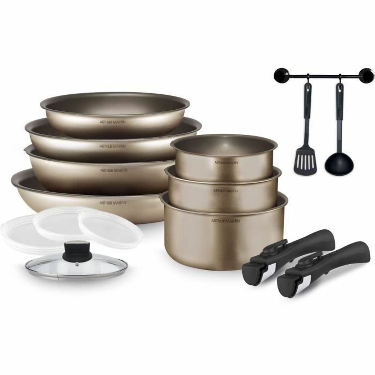 Cookware Arthur Martin   15 Pieces - CA International   #