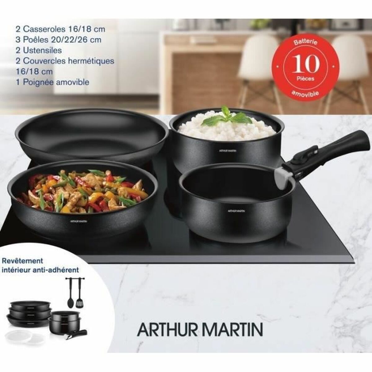 Cookware Arthur Martin - CA International   #