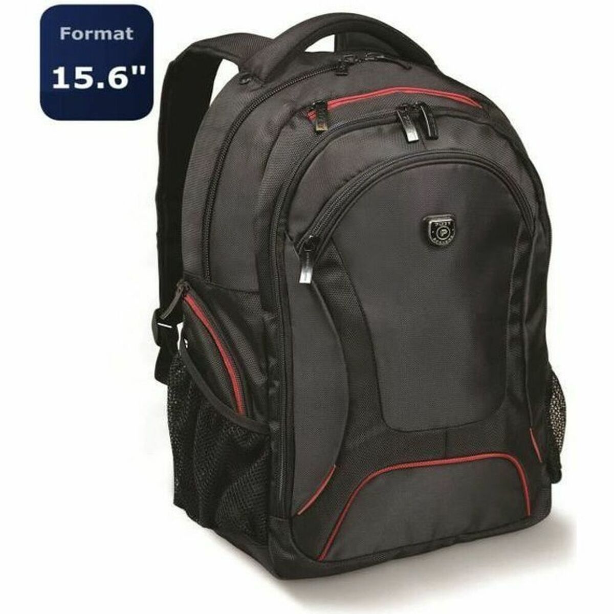 Laptop Backpack Port Designs Black Multicolour - CA International  