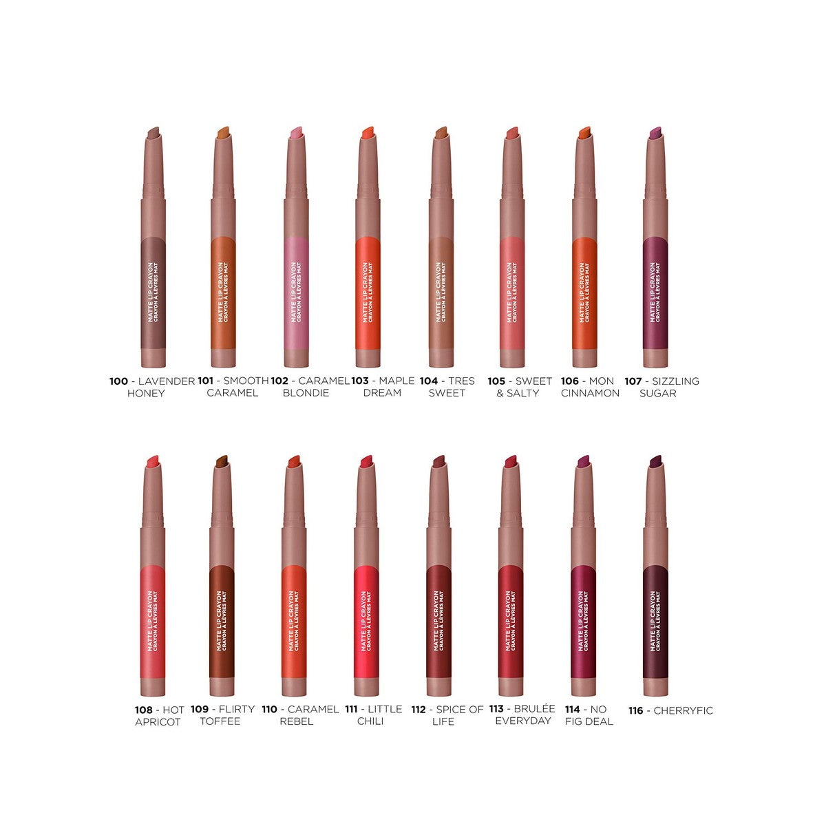 Lippenstift L'Oreal Make Up Infaillible 112-spice of life (2,5 g) - CA International  