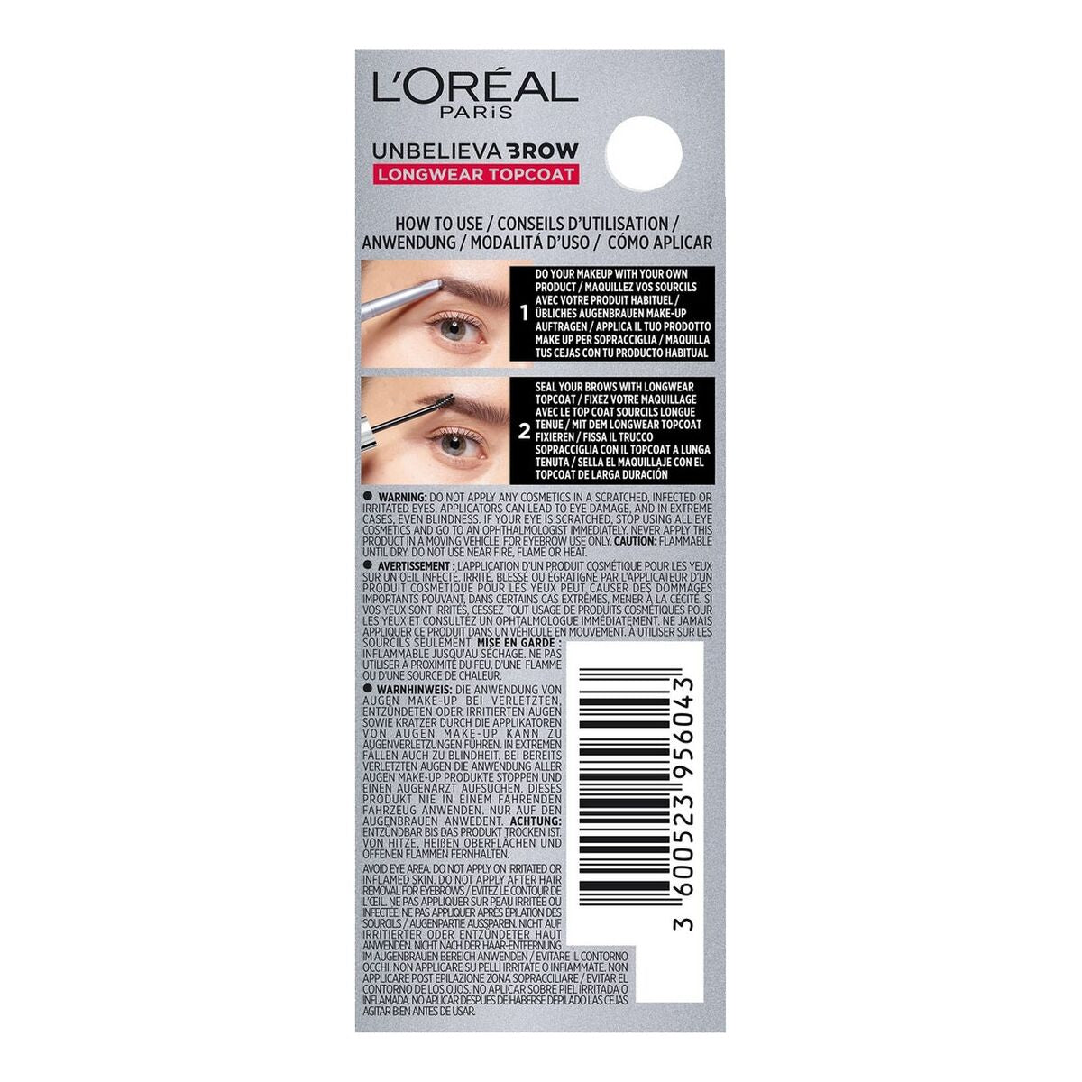 Eyebrow Liner Unbelievabrow L'Oréal Paris AA198600 Transparent - CA International   #