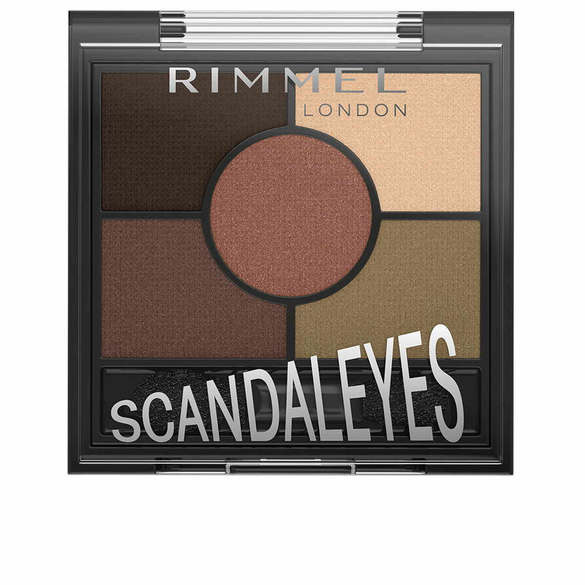 Eye Shadow Palette Rimmel London Scandaleyes Nº 002 Brixton brown 3,8 g - CA International   #