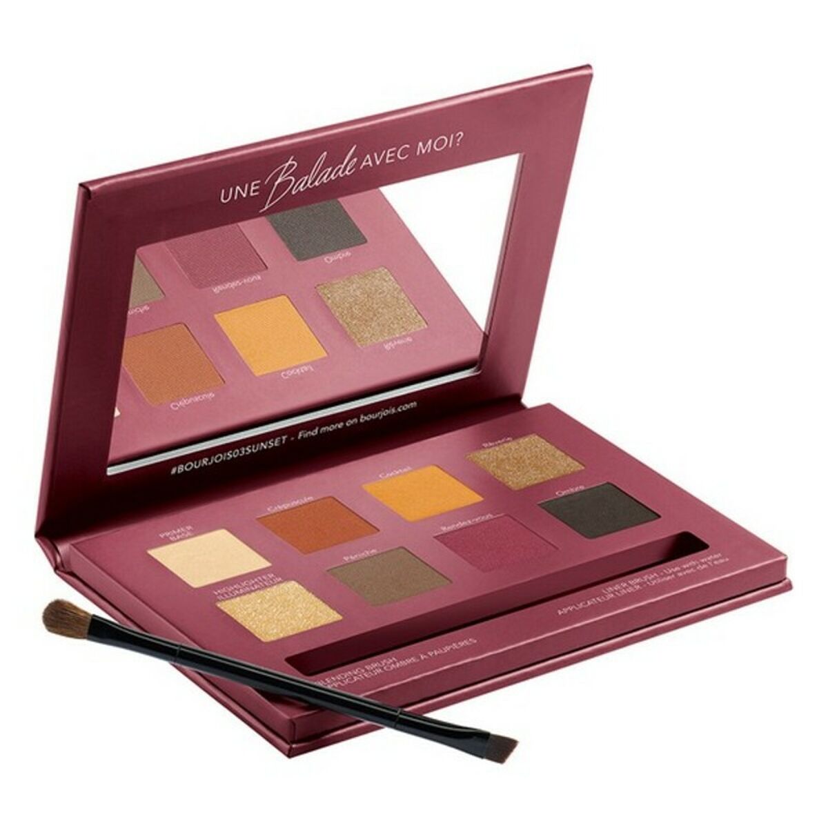 Eye Shadow Palette Nº3 Quai de Seine Bourjois (4,5 g) - CA International   #