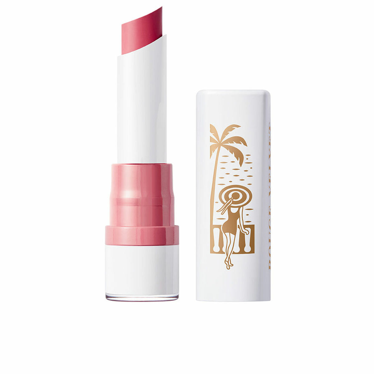 Lip balm Bourjois French Riviera Nº 02 Flaming rose 2,4 g - CA International   #