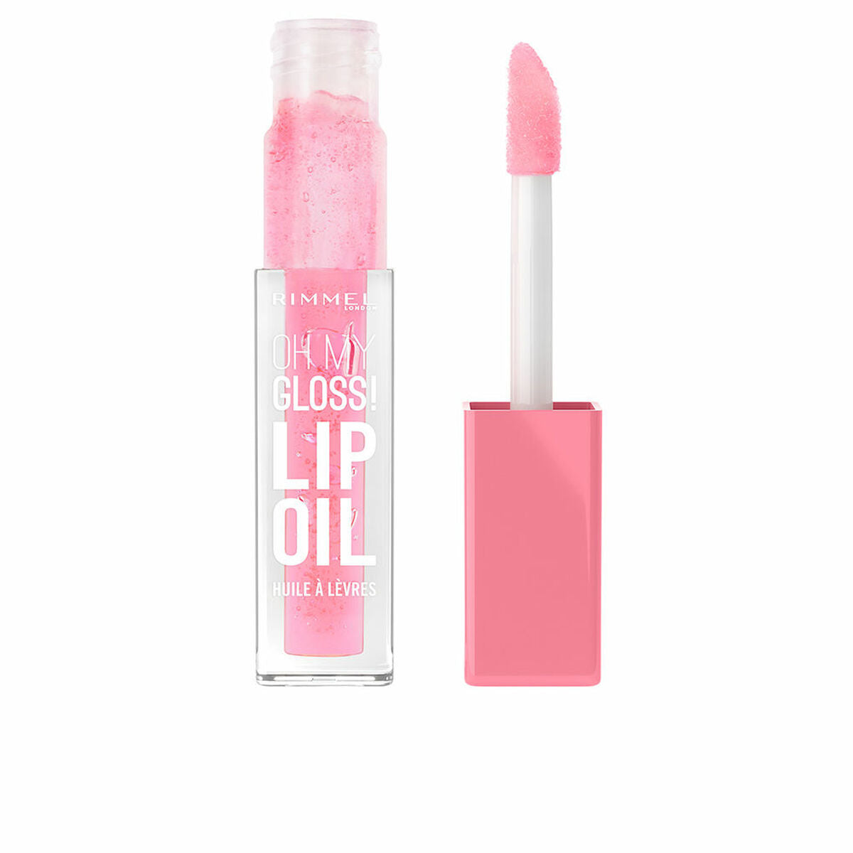 Lip-gloss Rimmel London OH MY GLOSS! Nº 001 Pink Flush 6 ml - CA International   #