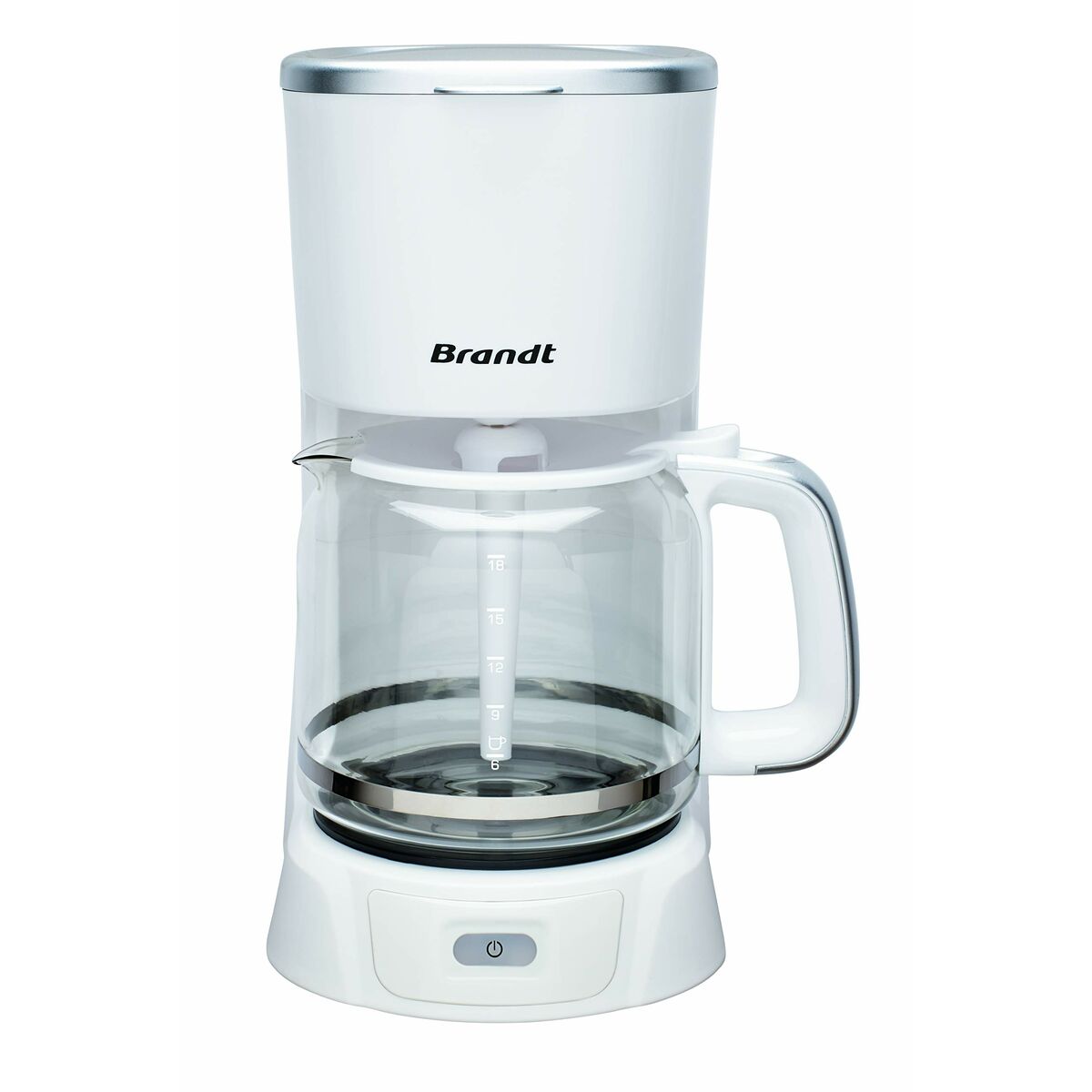 Drip Coffee Machine Brandt CAF1318S White 1000 W 1100 W - CA International   #