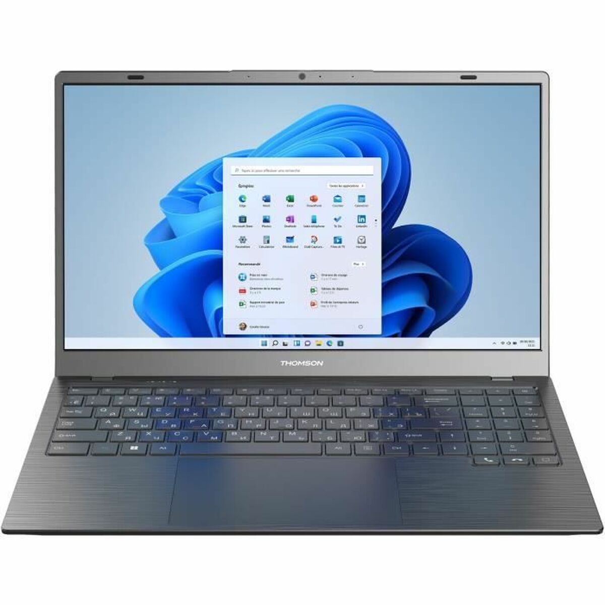 Laptop Thomson Neo 15 15,6" Intel Core i3-10110U 8 GB RAM 256 GB SSD Azerty French Grey - CA International  