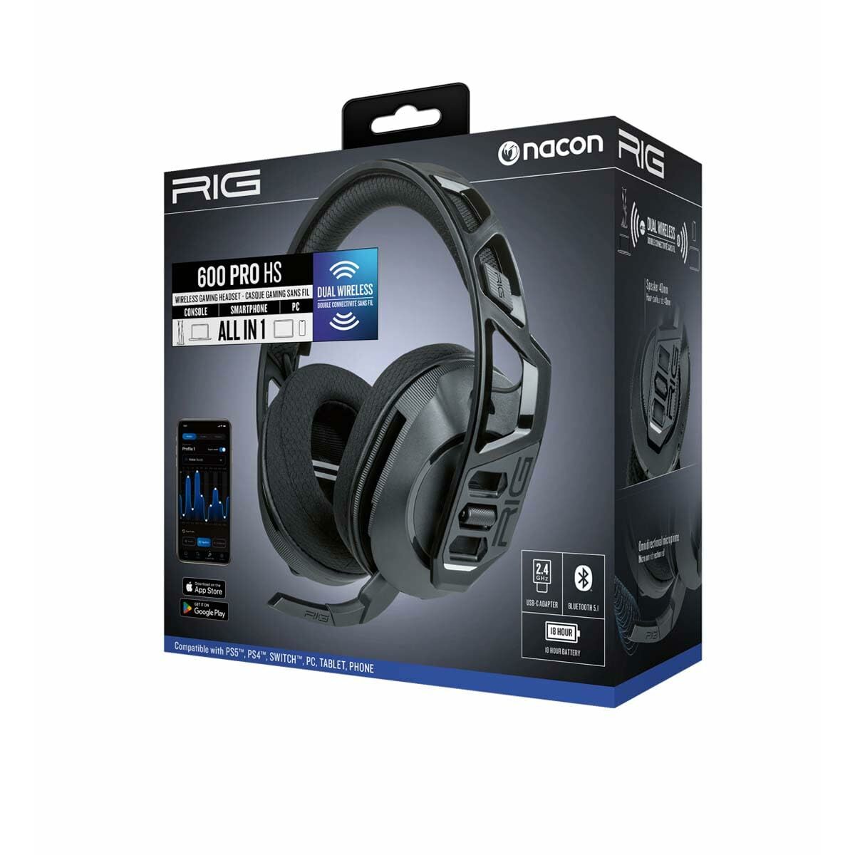 Gaming Headset with Microphone Nacon RIG600PROHS - CA International   #