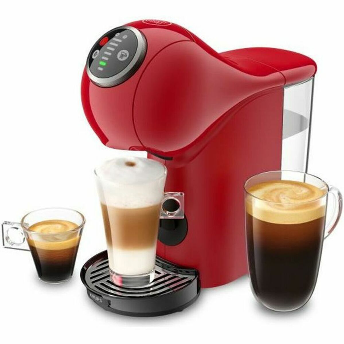 Elektrische Kaffeemaschine Krups Génio S Plus 1500 W Rot 1500 W - CA International 