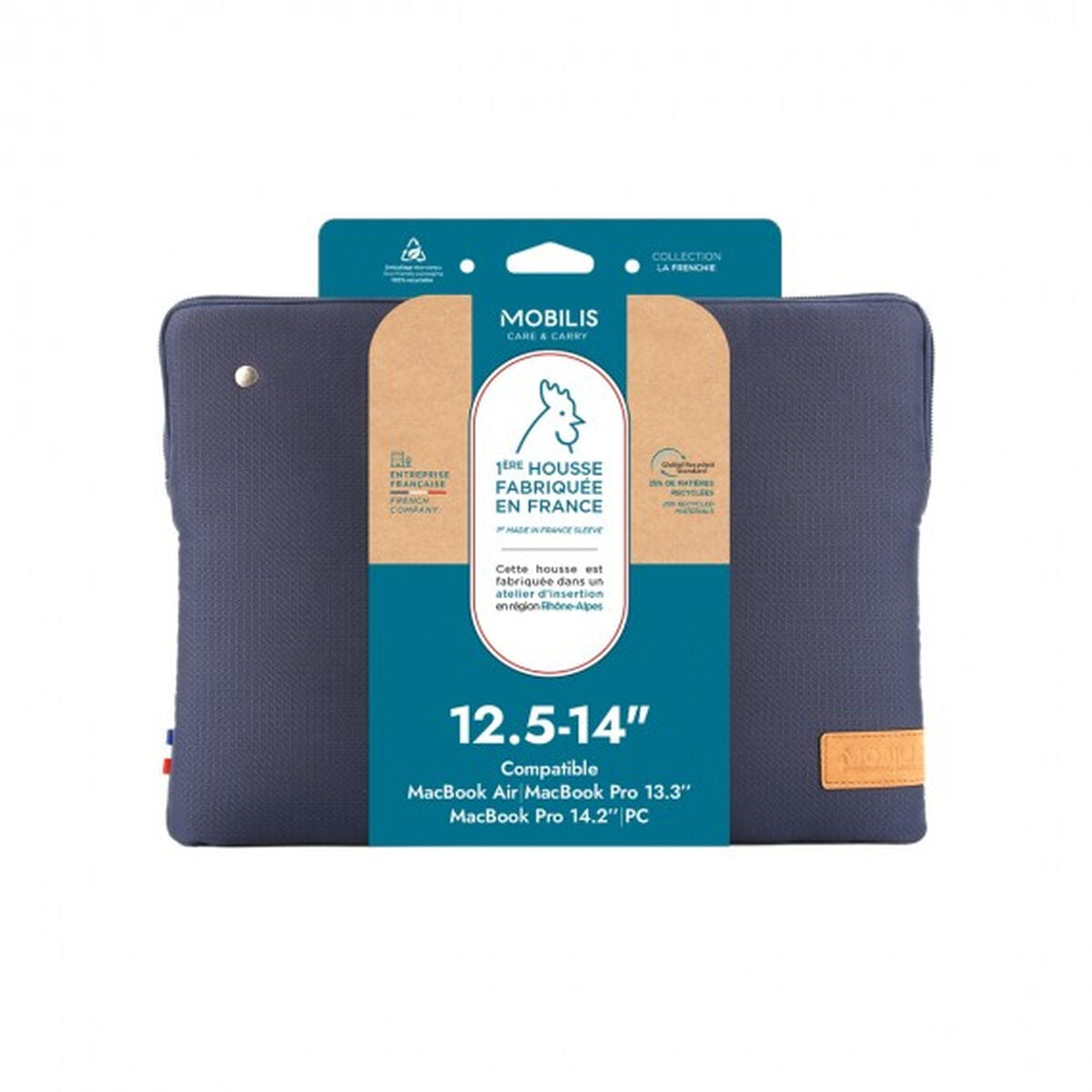 Laptop Cover Mobilis 069001 Laptop Cover Blue - CA International   #