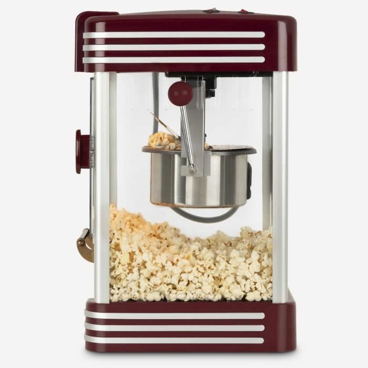 Popcornmaschine Hkoenig Granatrot - CA International  