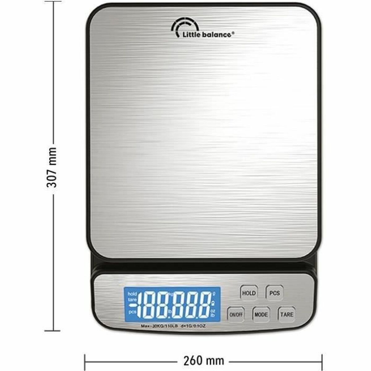 kitchen scale Little Balance 8370 30 Kg-CA International