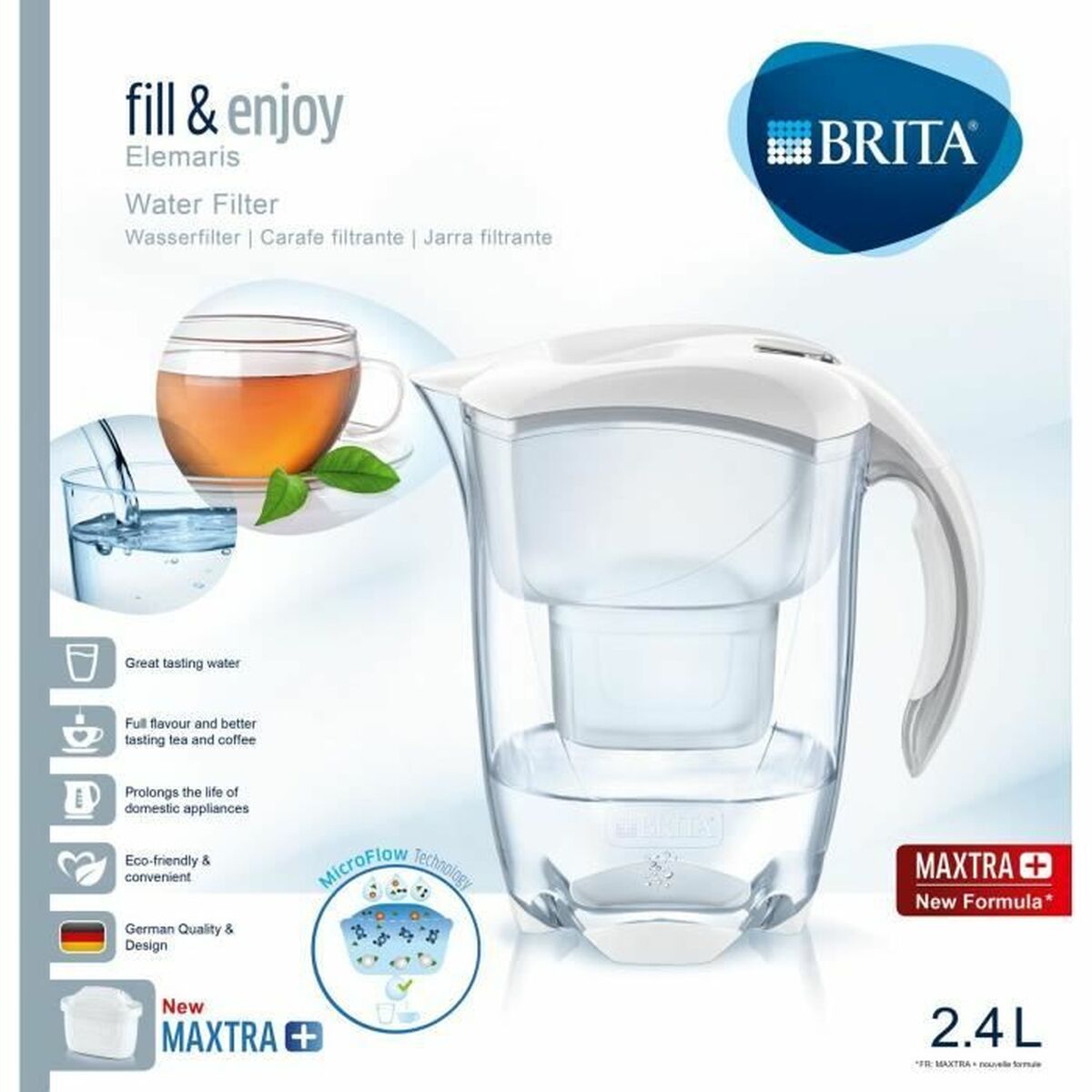 Water filter Brita ELEMARIS 2,4 L-CA International