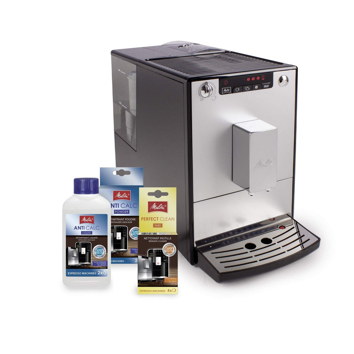 Superautomatische Kaffeemaschine Melitta Solo Silver E950-103 Silberfarben 1400 W 1450 W 15 bar 1,2 L 1400 W - CA International  