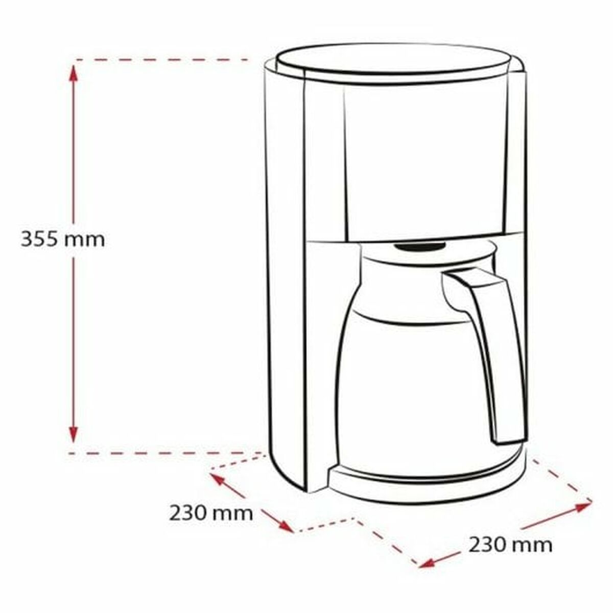 Electric Coffee-maker Melitta Black Steel - CA International