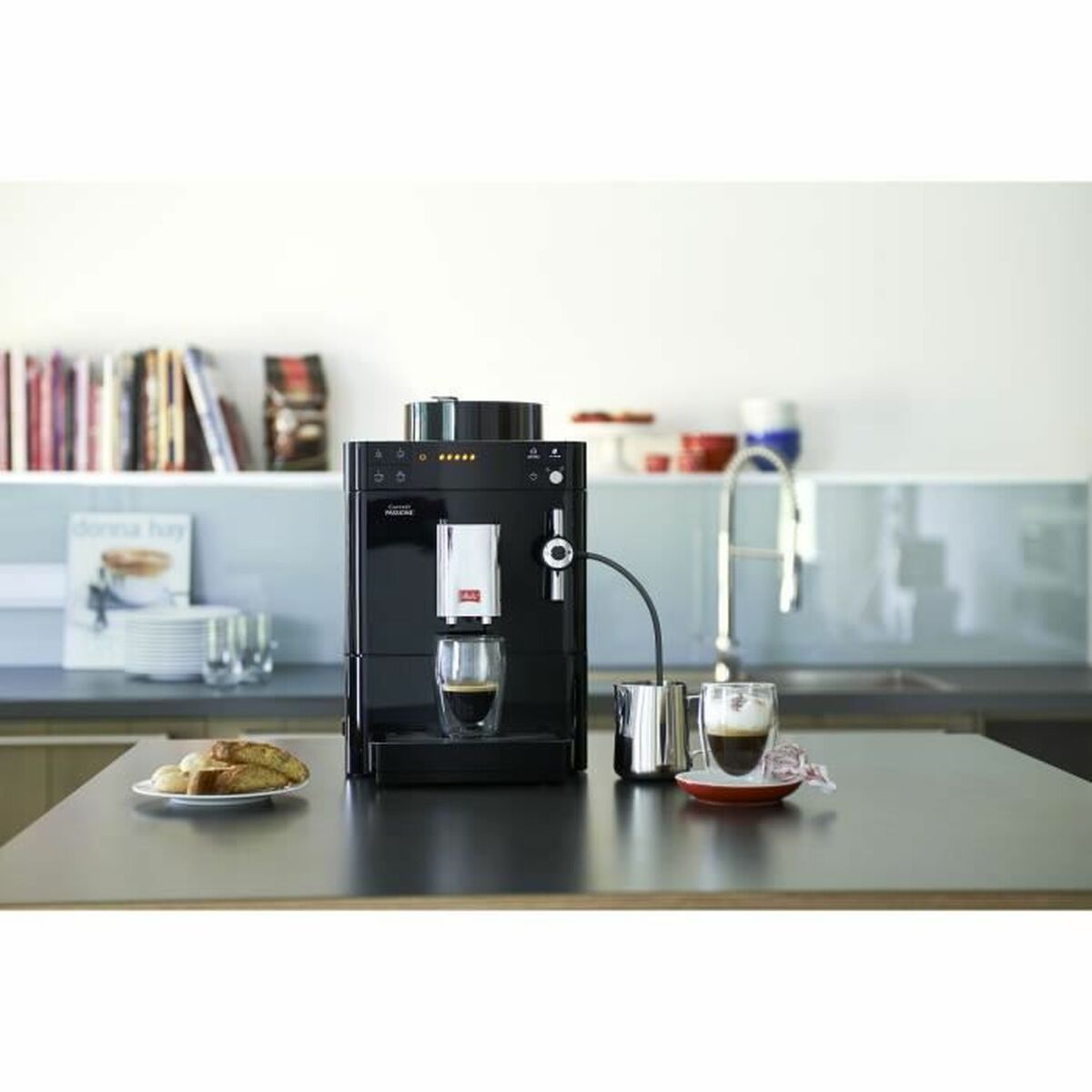 Superautomatische Kaffeemaschine Melitta Caffeo Passione Silberfarben 1000 W 1400 W 15 bar 1,2 L 1400 W - CA International  