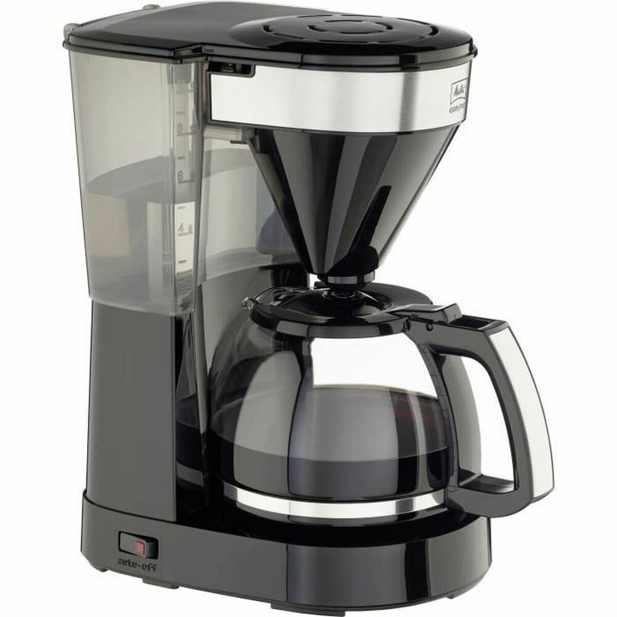 Electric Coffee-maker Melitta Easy Top II 1023-04 1050 W Black 1050 W 1,25 L 900 g - CA International   #