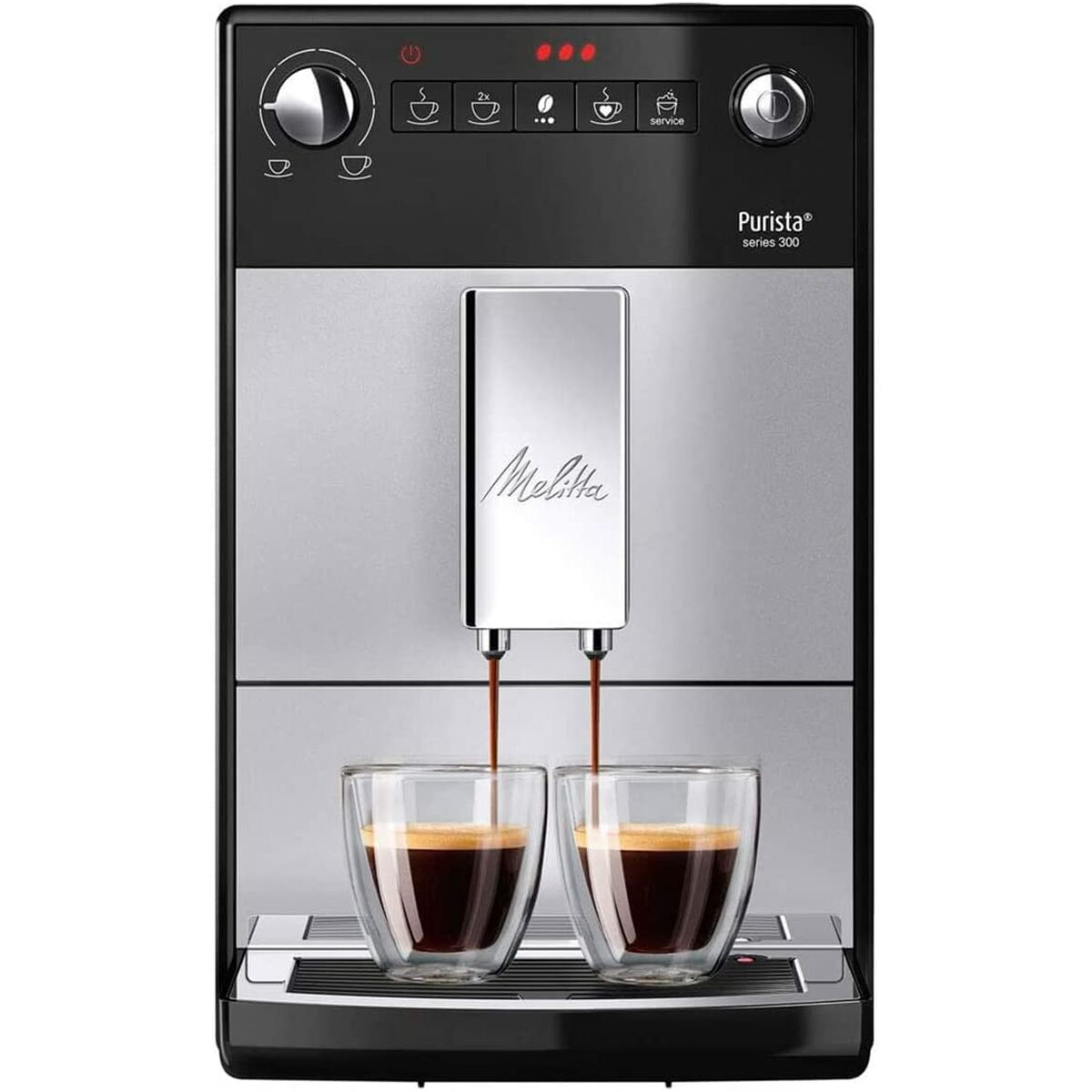 Superautomatische Kaffeemaschine Melitta F230-101 Silberfarben 1450 W 15 bar 1 L - CA International  