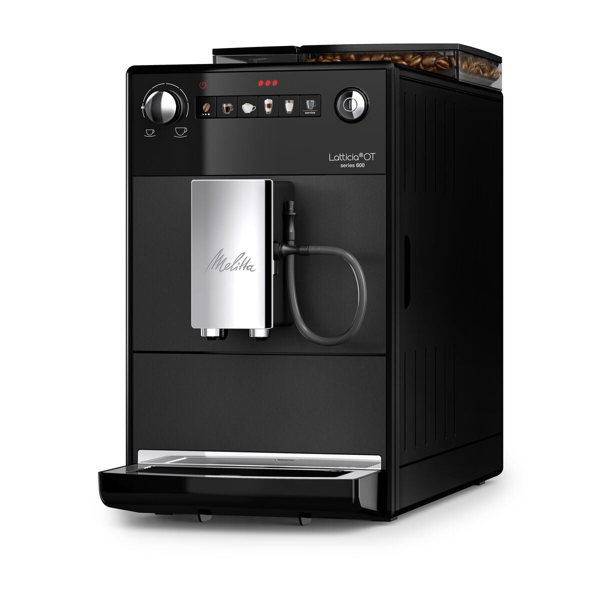 Superautomatische Kaffeemaschine Melitta F300-100 1450 W Schwarz Silberfarben 1,5 L - CA International 