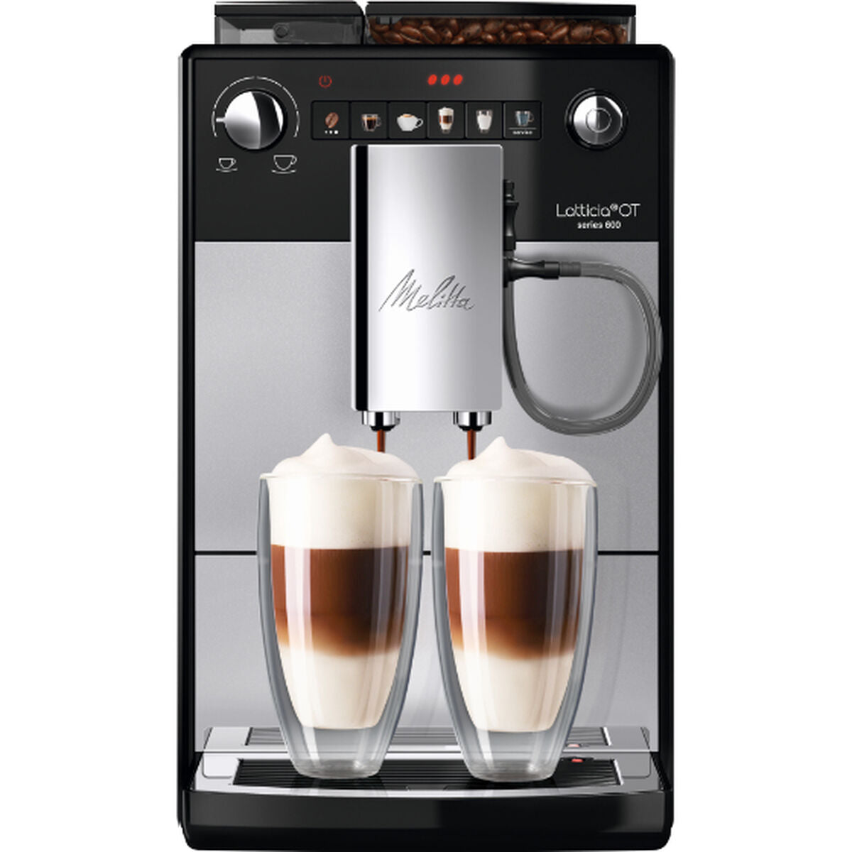 Superautomatische Kaffeemaschine Melitta Latticia F300-101 Schwarz Silberfarben 1450 W 1,5 L - CA International 