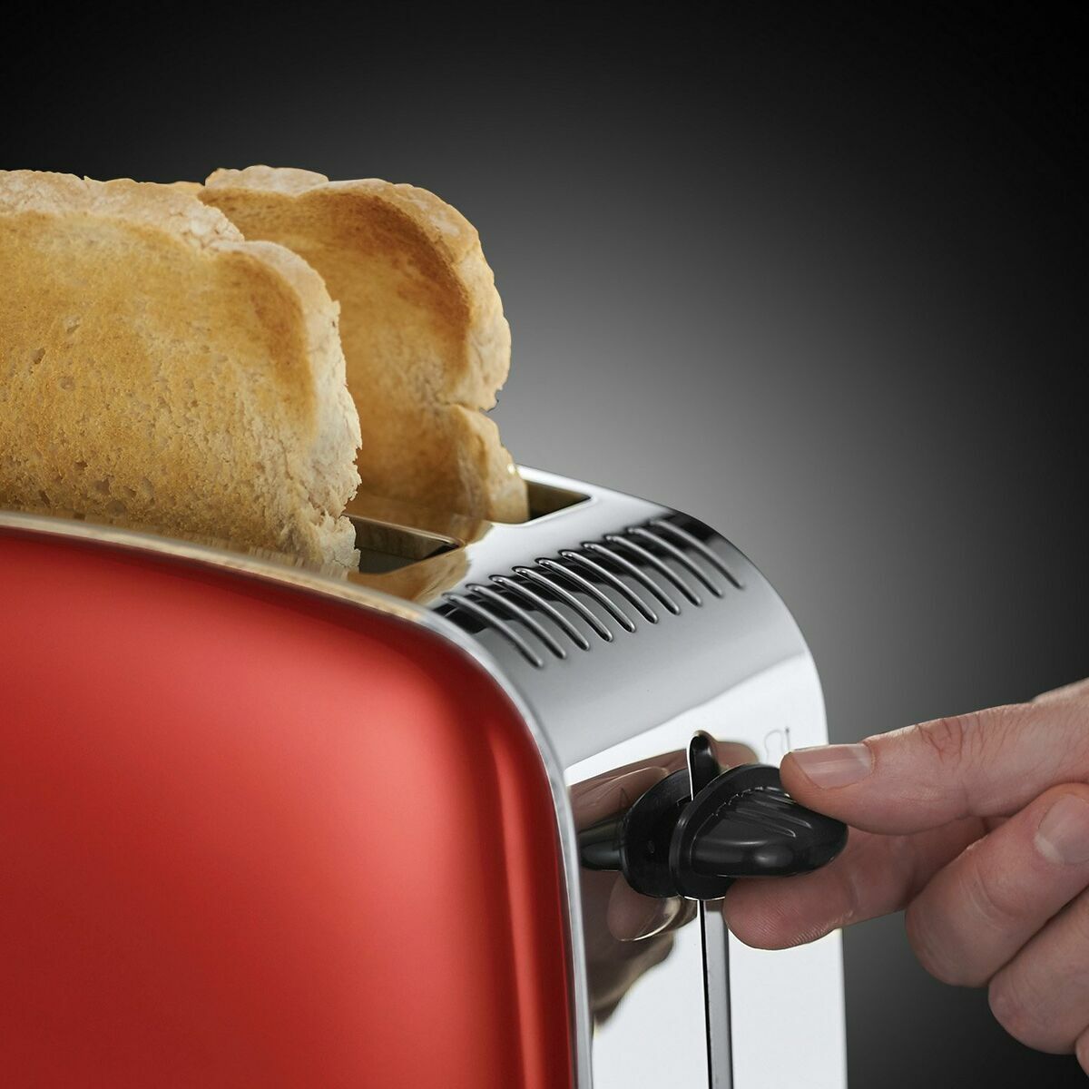 Toaster Russell Hobbs Colours Plus+ Flame Red 1670 W - CA International 