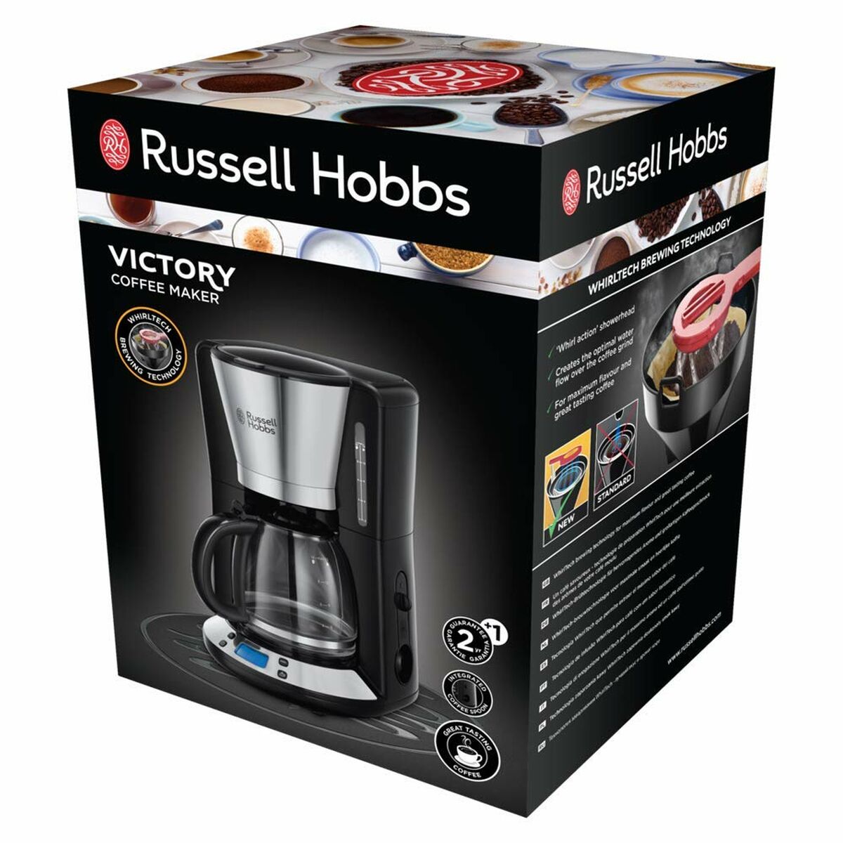 Filterkaffeemaschine Russell Hobbs 248241000 1,25 L Grau 1100 W 1,25 L - CA International  