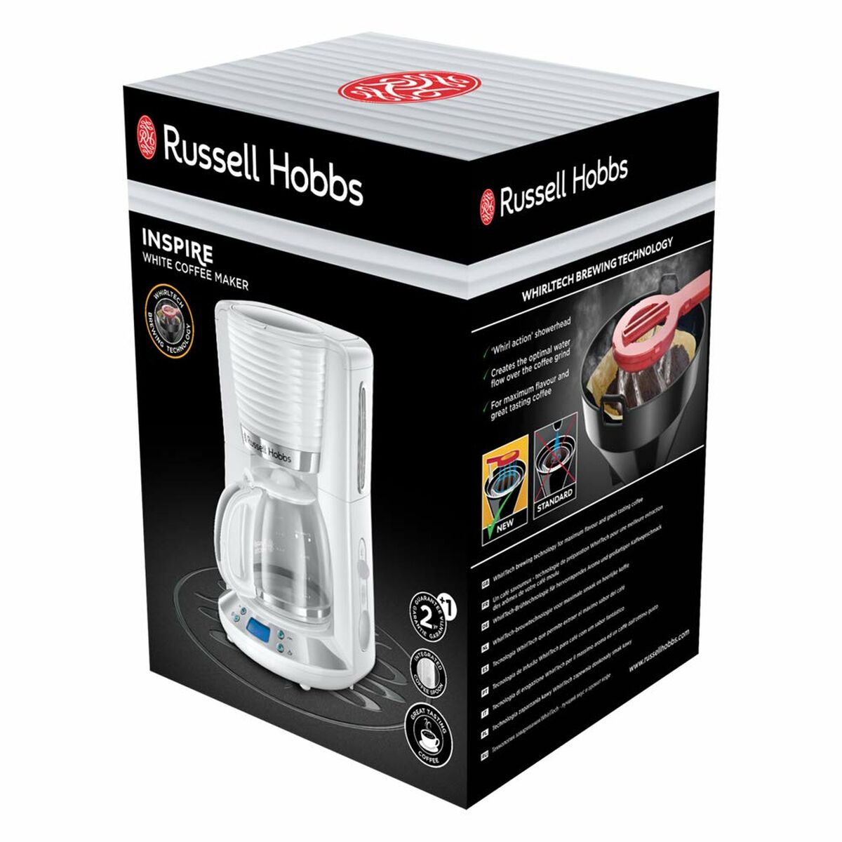 Filterkaffeemaschine Russell Hobbs 24390-56 1100 W 1,25 L Weiß - CA International 