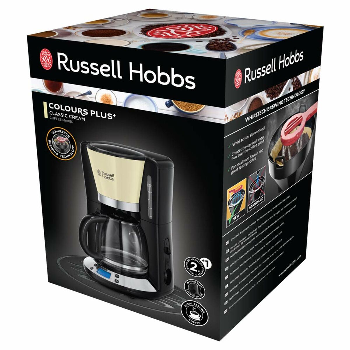 Filterkaffeemaschine Russell Hobbs 24033-56 1100 W 15 Kopper Creme - CA International  