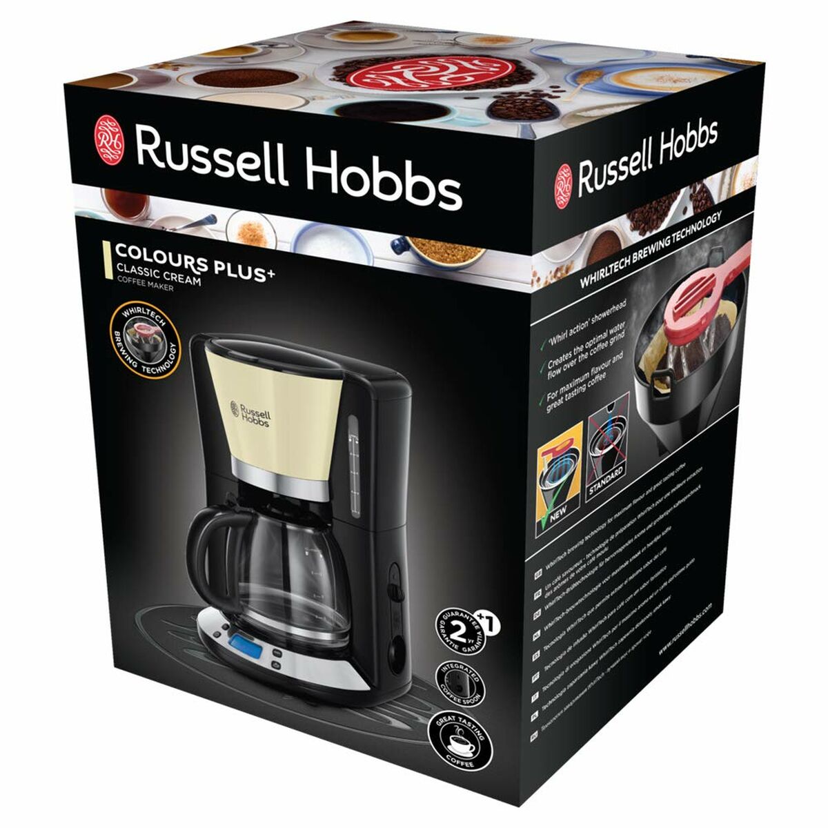 Drip Coffee Machine Russell Hobbs 24033-56 1100 W 15 Cups Cream - CA International   #