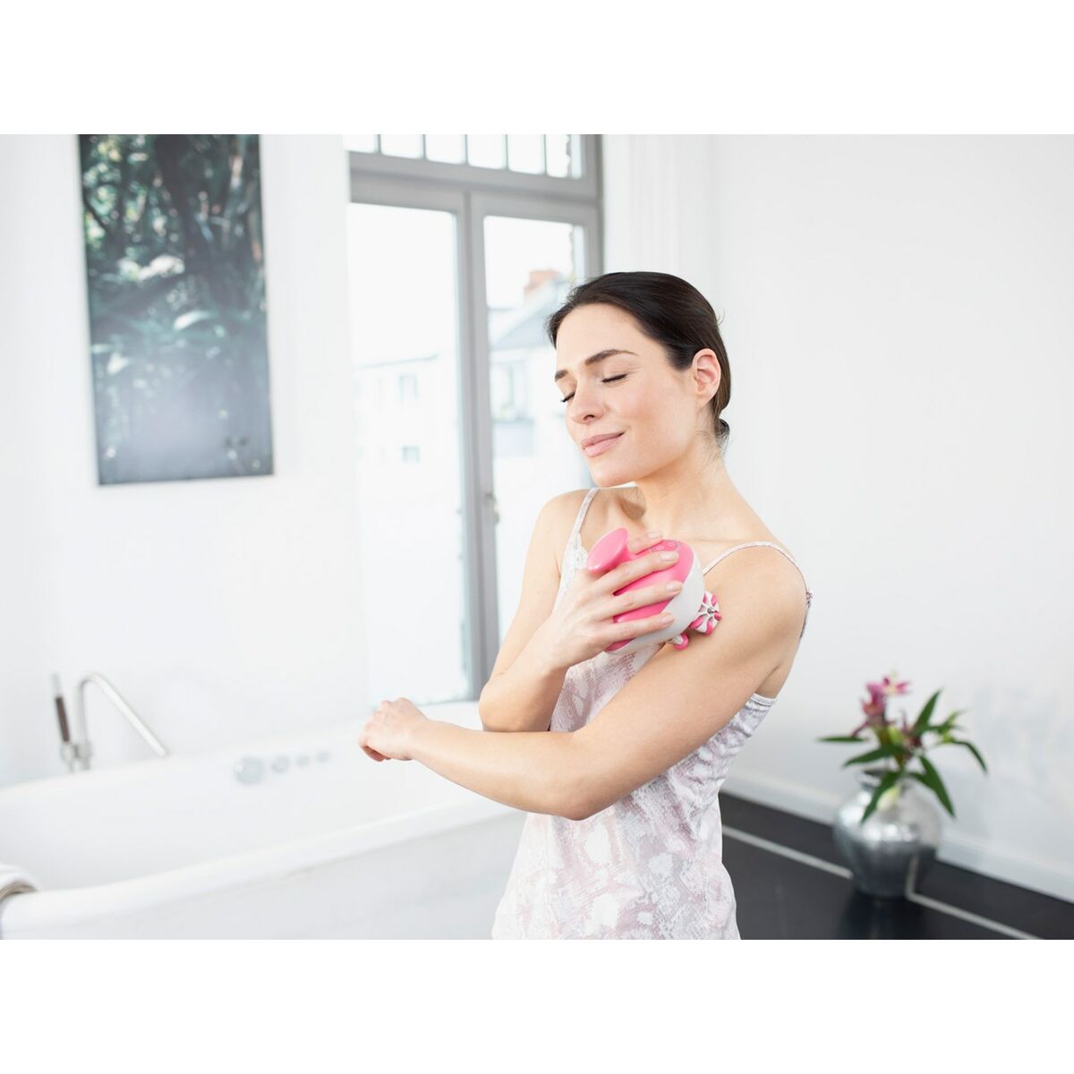 Massagevorrichtung Medisana AC 900 Weiß Rosa - CA International  