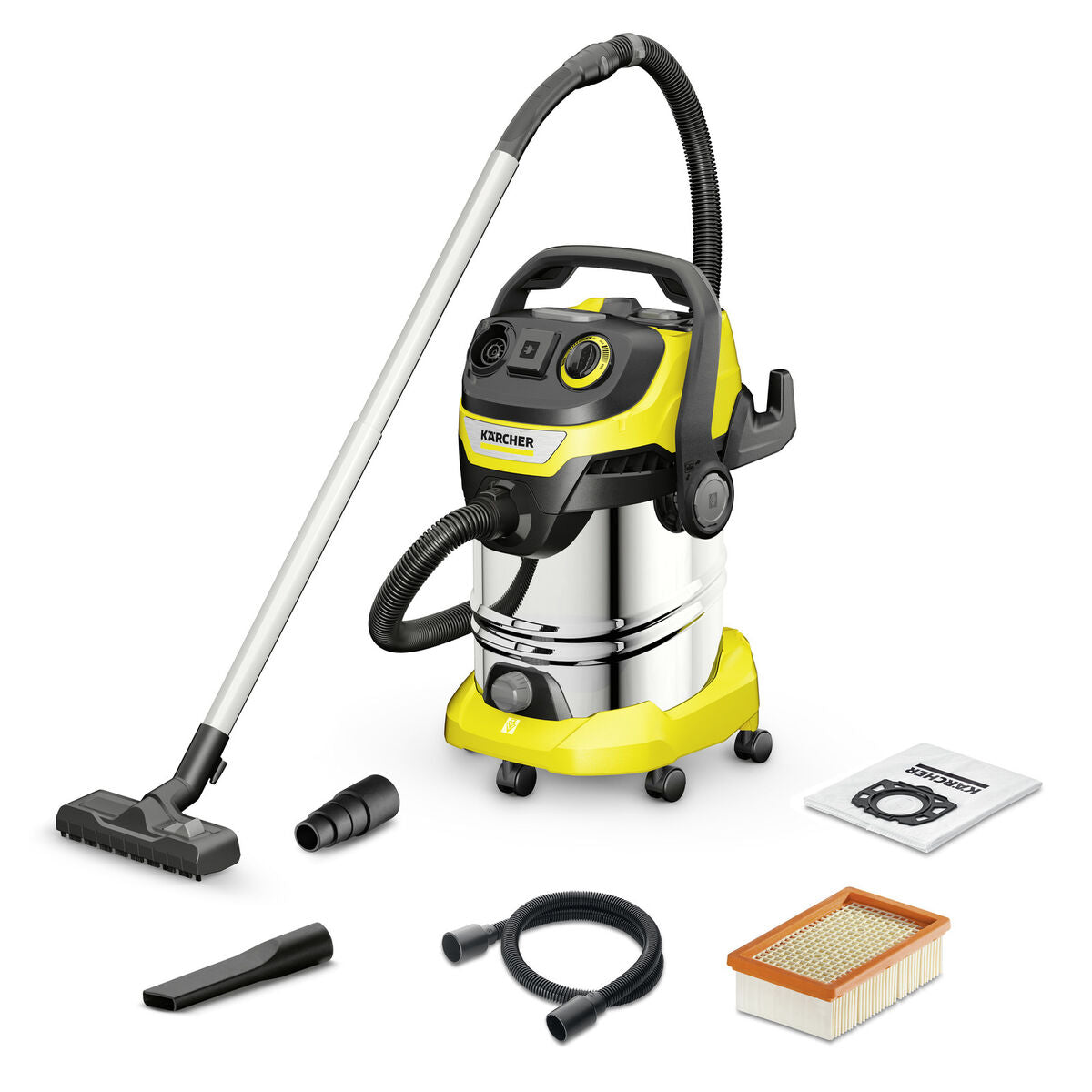 Vacuum Cleaner Kärcher WD 6 P S V-30/6/22/T Yellow Black Yellow/Black 1300 W - CA International   #