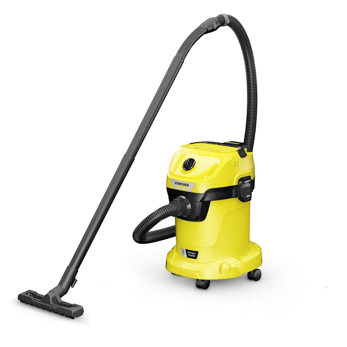 Cordless Vacuum Cleaner Kärcher 1.628-551.0 Yellow Black 225 W - CA International   #