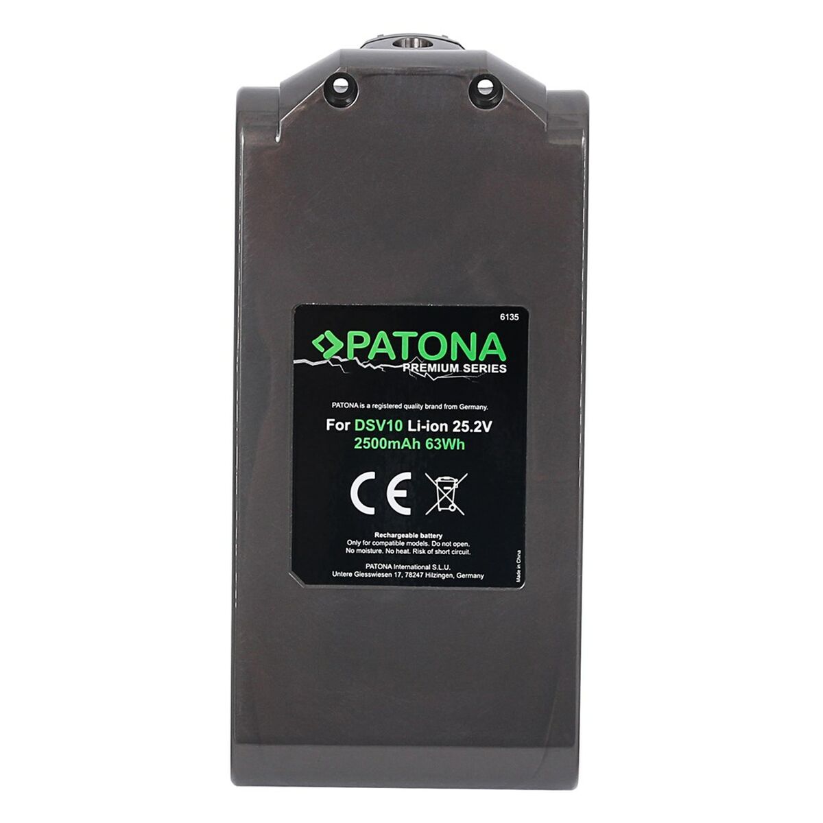 Staubsauger-Batterie Patona Premium Dyson V10 - CA International 