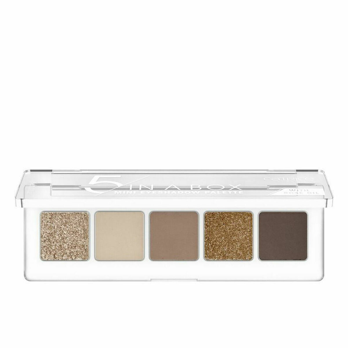 Eye Shadow Palette Catrice 5 in a box Nº 010-golden nude look (4 g) - CA International   #