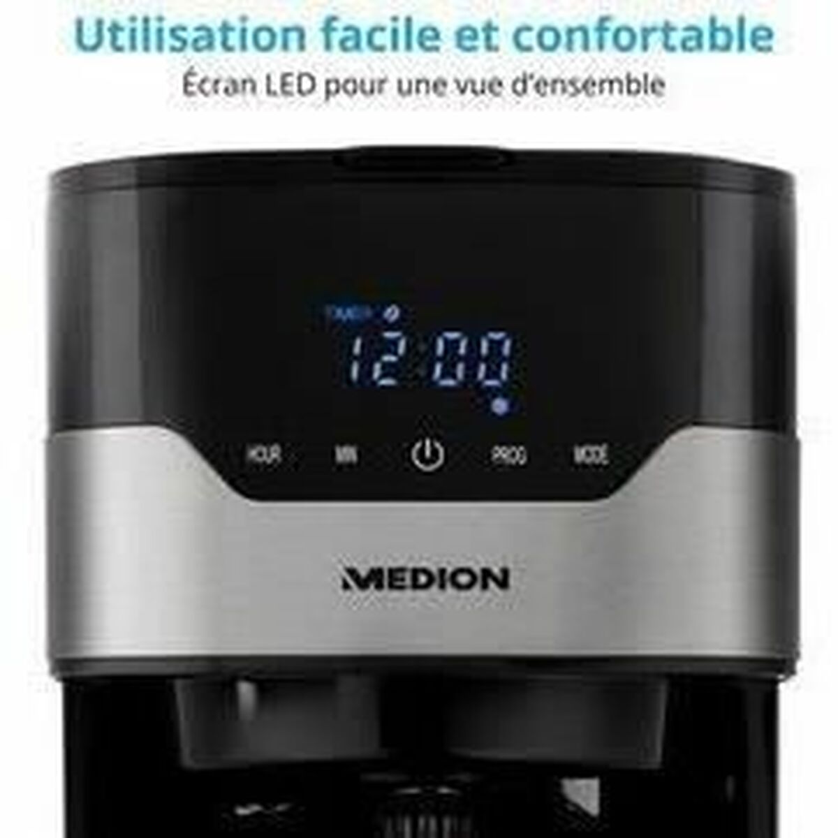 Drip Coffee Machine Medion 900 W 1,2 L - CA International   #