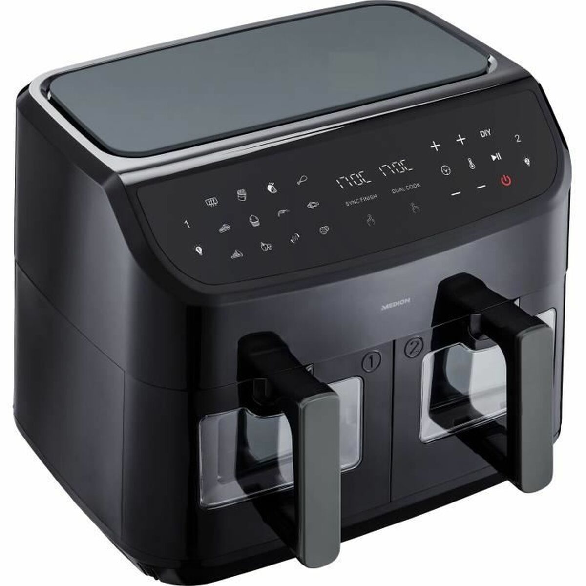 Air Fryer Medion LIFE P20 Black 2600 W 8,7 l-CA International