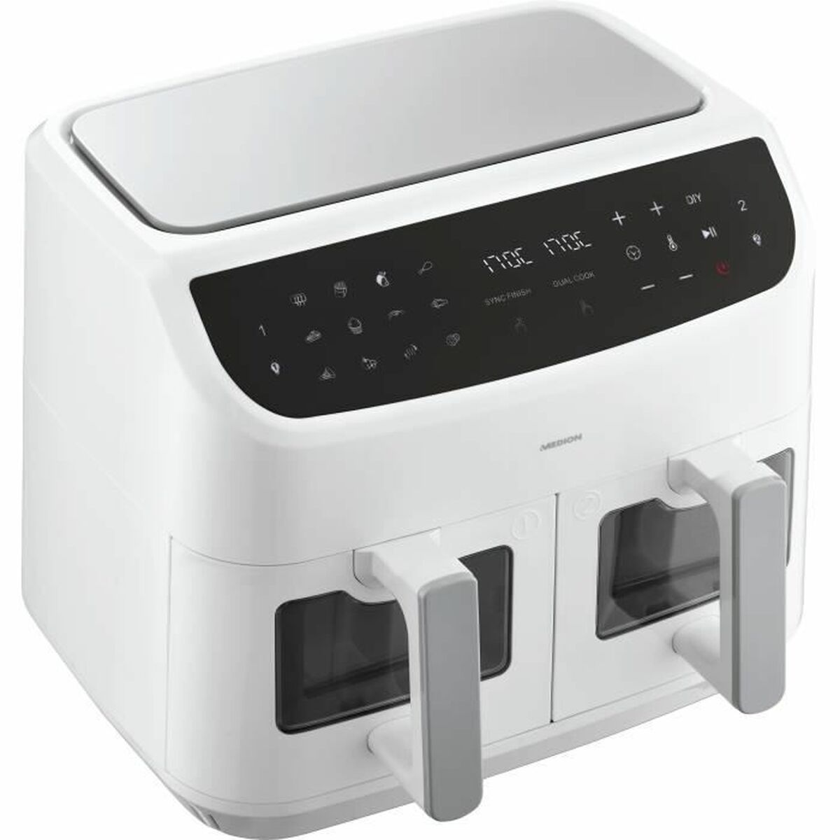 Air Fryer Medion LIFE P20 White Black 2600 W 8,7 l-CA International