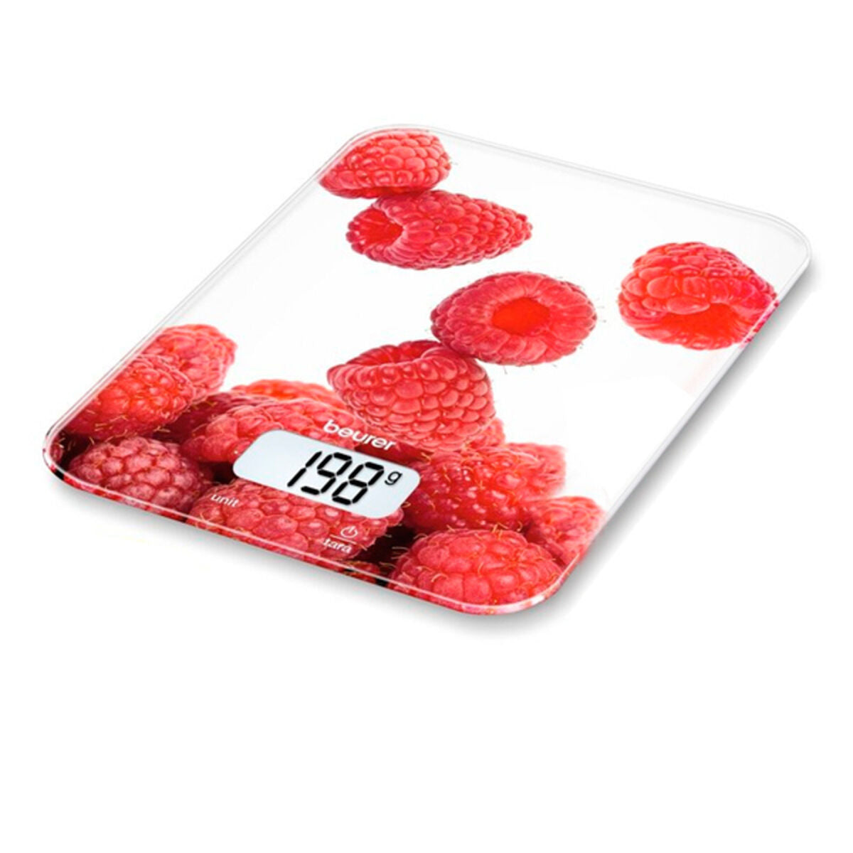 Digital Kitchen Scale Beurer KS 19 berry 5 Kg White Red 5 kg-CA International