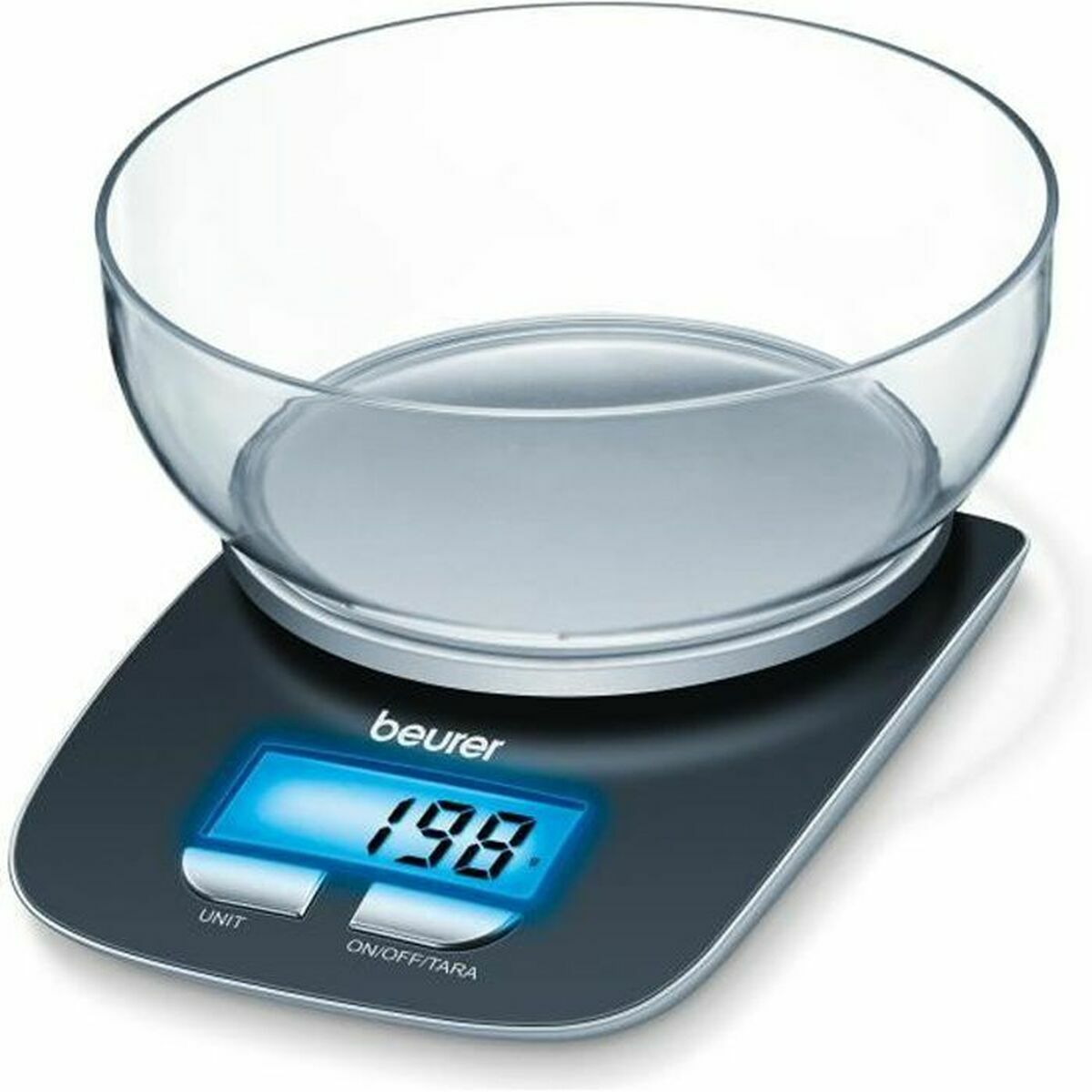 kitchen scale Beurer 704.15 Black 3 Kg - CA International   #