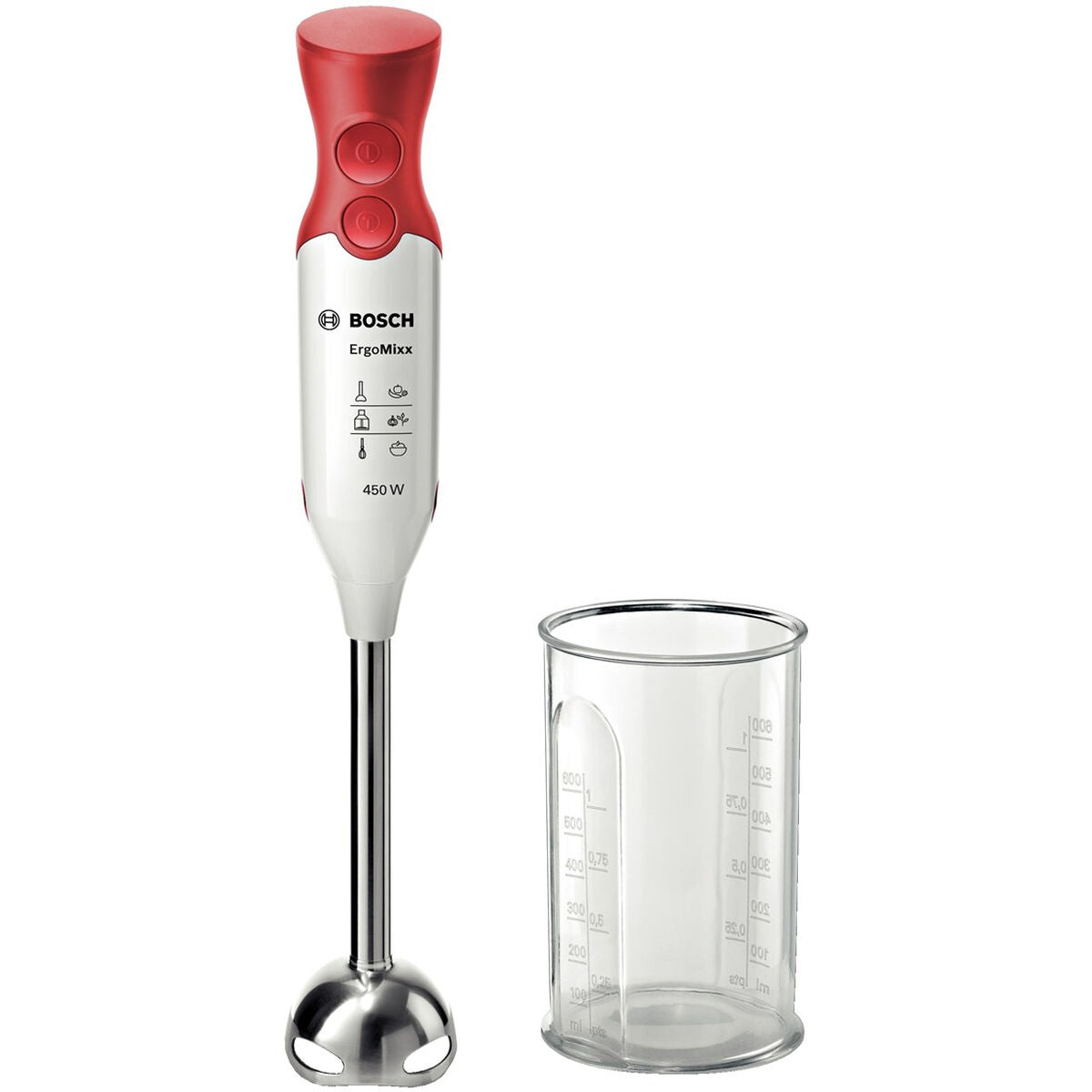 Hand-held Blender BOSCH 600 ml White - CA International  