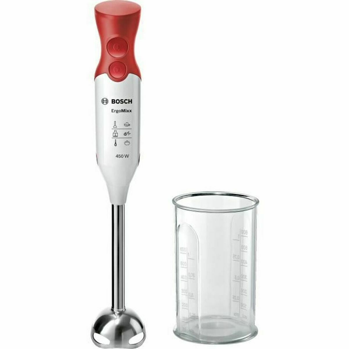 Hand-held Blender BOSCH 600 ml White - CA International  