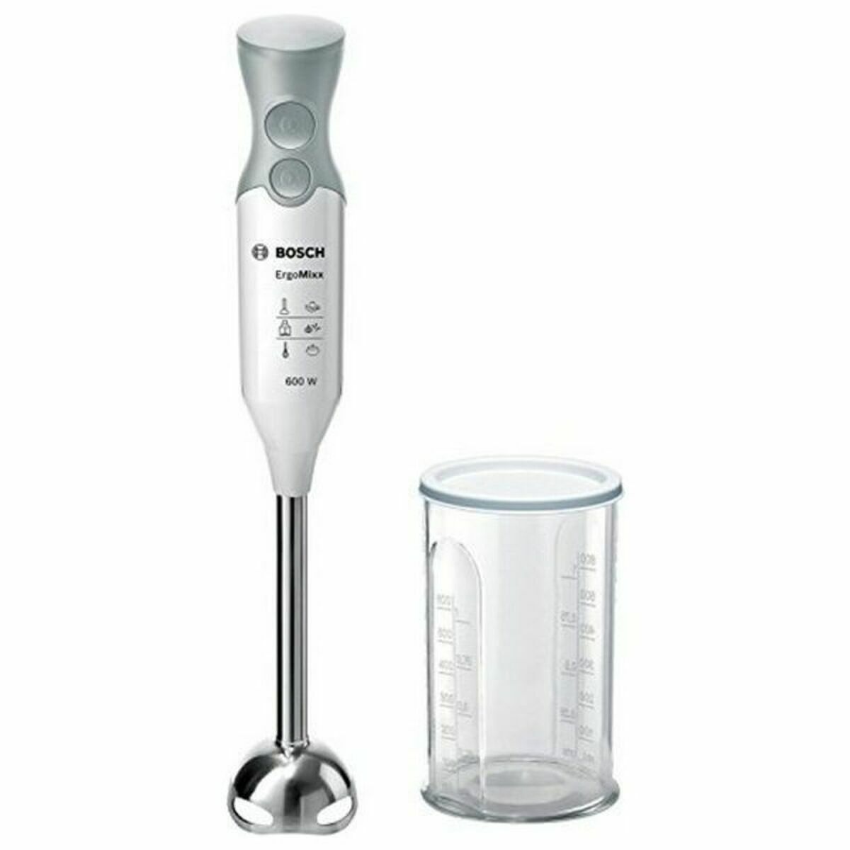 Hand-held Blender BOSCH MSM66110 600W White Grey 600 W - CA International   #