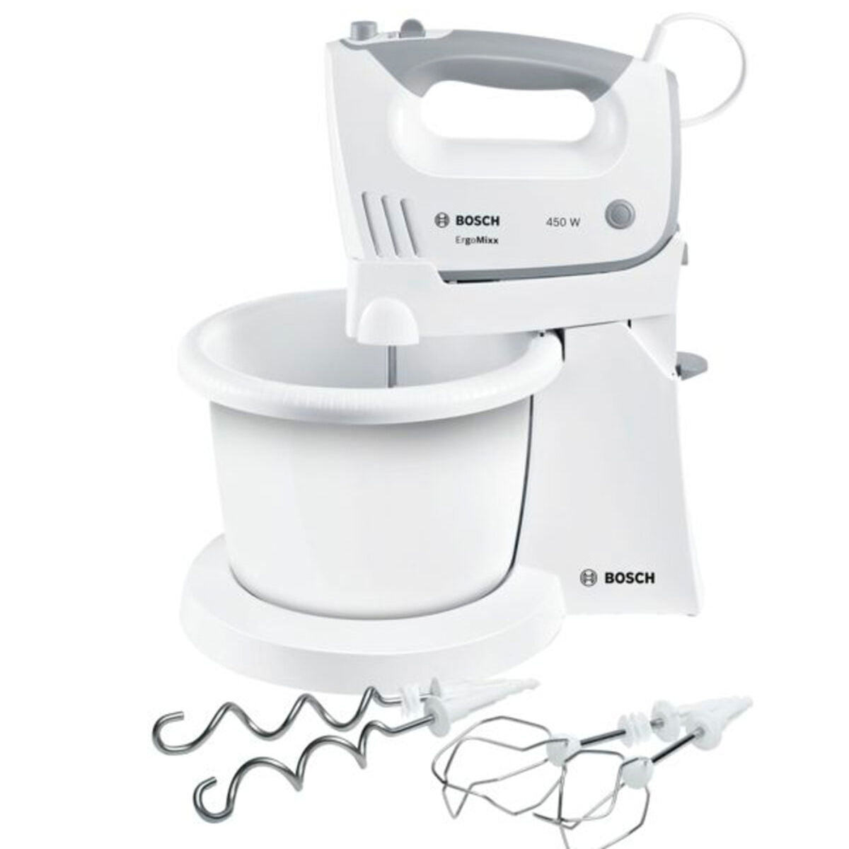 Mixer-Kneader with Bowl BOSCH MFQ36460 White 450 W - CA International  